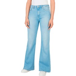 дамски,панталони,pepe,jeans,flare,high,waist,jeans,blue