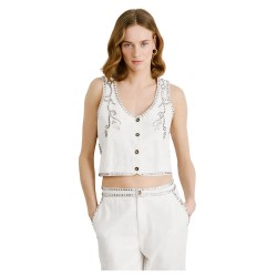 елек,дамски,сака,pepe,jeans,jayden,waistcoat,white,(mousse,white)