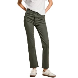 панталони,дамски,панталони,pepe,jeans,high,rise,slim,tessa,pants,dark,olive,green,(green)
