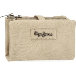 Pepe jeans Jana Purse woman wallet - Beige (Mousse White) портфейли,и,портмонета,pepe,jeans,jana,purse,woman,wallet,beige,(mousse,white)