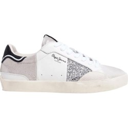 маратонки,дамски,маратонки,pepe,jeans,lane,silver,trainers,silver