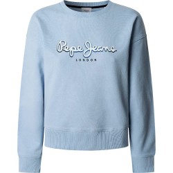 блуза,дамски,блузи,pepe,jeans,maddy,sweatshirt,blue