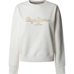 блуза,дамски,блузи,pepe,jeans,maddy,sweatshirt,mousse,white,(white)