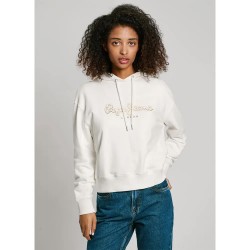 суичър,дамски,блузи,pepe,jeans,maddy,hoodie,white,(mousse,white)