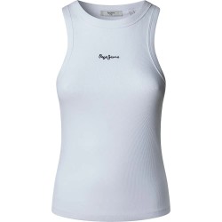 тениска,дамски,тениски,pepe,jeans,marian,sleeveless,t,shirt,white,(white)