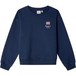 блуза,детски,блузи,pepe,jeans,marie,sweatshirt,blue,(navy)