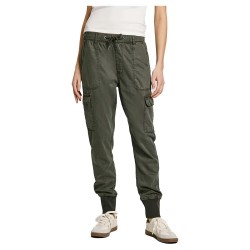 анцуг,дамски,панталони,pepe,jeans,md,waist,slim,new,crusade,joggers,dark,olive,green,(green)