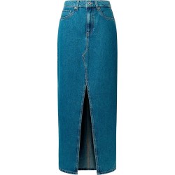 пола,дамски,поли,и,рокли,pepe,jeans,maxi,long,skirt,denim,light,clean,(blue)