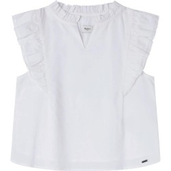 потник,детски,ризи,pepe,jeans,monica,sleeveless,shirt,white,(white)