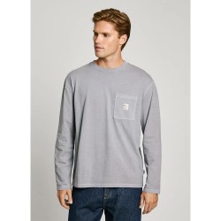 тениска,мъжки,тениски,pepe,jeans,paul,long,sleeve,t,shirt,grey