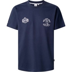 тениска,мъжки,тениски,pepe,jeans,parry,tee,short,sleeve,t,shirt,blue,(dulwich,blue)