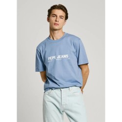 тениска,мъжки,тениски,pepe,jeans,pol,short,sleeve,t,shirt,steel,blue,(blue)