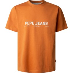 тениска,мъжки,тениски,pepe,jeans,pol,short,sleeve,t,shirt,sundown,orange,(orange)