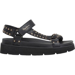 сандали,дамски,сандали,и,чехли,pepe,jeans,pola,metal,sandals,black