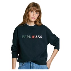 блуза,дамски,блузи,pepe,jeans,reagan,sweatshirt,blue