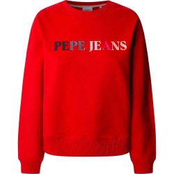 блуза,дамски,блузи,pepe,jeans,reagan,sweatshirt,red