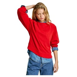блуза,дамски,блузи,pepe,jeans,reese,sweatshirt,red