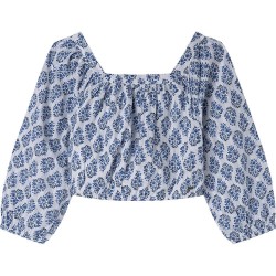 риза,с,дълъг,ръкав,детски,ризи,pepe,jeans,sophie,top,long,sleeve,shirt,white