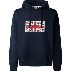 суичър,мъжки,пуловери,pepe,jeans,union,hoodie,blue