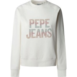 блуза,дамски,блузи,pepe,jeans,velly,sweatshirt,white