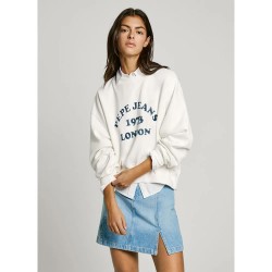 блуза,дамски,блузи,pepe,jeans,venus,sweatshirt,white