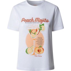 тениска,дамски,тениски,pepe,jeans,viola,short,sleeve,t,shirt,white,(white)