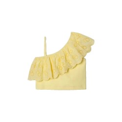 тениска,детски,тениски,pepe,jeans,yvone,sleeveless,t,shirt,yellow,(sorbet,lemon,yellow)