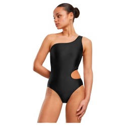 бански,костюм,дамски,бански,костюми,urban,classics,asymetric,cut,out,swimsuit,black,(black)