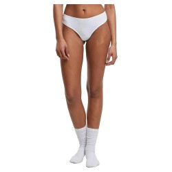 дамско,бельо,дамски,бикини,и,танкини,urban,classics,lace,brazilian,panties,3,units,black,white,(white)