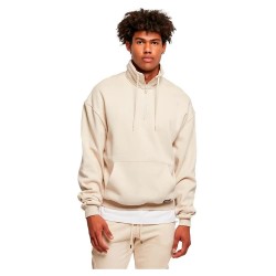 блуза,мъжки,пуловери,urban,classics,organic,drawstring,half,zip,sweatshirt,soft,seagrass