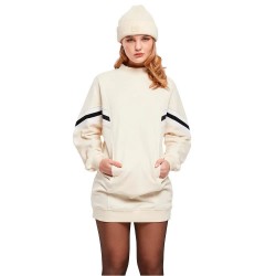 рокля,дамски,поли,и,рокли,urban,classics,oversized,college,sweat,long,sleeve,short,dress,beige,(white,sand)