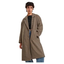 палто,дамски,якета,и,палта,urban,classics,oversized,plaid,coat,brown