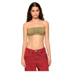дамско,бельо,дамски,бикини,и,танкини,urban,classics,pads,bandeau,bra,2,units,soft,seagrass,khaki,(green)