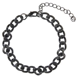 бижутерия,urban,classics,polaris,heavy,bracelet,silver,(gun,metal)