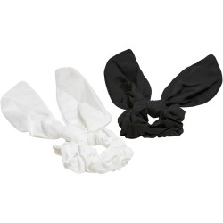 бижутерия,urban,classics,scrunchies,with,bow,bracelet,2,units,black,white,(white)