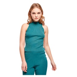 тениска,дамски,тениски,urban,classics,short,rib,knit,turtleneck,sleeveless,t,shirt,green,(jasper)
