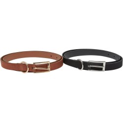 колан,колани,urban,classics,slim,synthetic,velour,leather,belt,2,units,brown,black,(balck,silver,brown,godl)