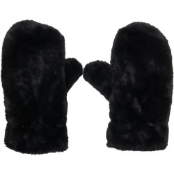 ръкавици,ръкавици,шапки,и,шалове,urban,classics,teddy,mittens,black