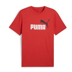 тениска,мъжки,тениски,puma,ess,2,no.,1,logo,short,sleeve,t,shirt,red,(red,fire)