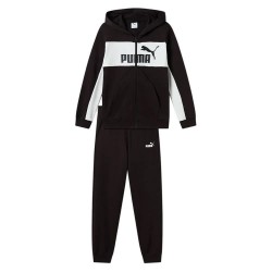 блуза,детски,блузи,puma,ess,block,full,zip,sweatshirt,black