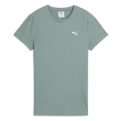 тениска,дамски,тениски,puma,ess,elevated,short,sleeve,t,shirt,green,moon,(green)