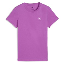 тениска,дамски,тениски,puma,ess,elevated,short,sleeve,t,shirt,wild,berry,(purple)