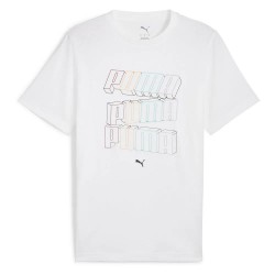 Тениска Puma ESS Logo LAB HOG short sleeve T-shirt - White (Puma White) тениска,мъжки,тениски,дамски,тениски,puma,ess,logo,lab,hog,short,sleeve,t,shirt,white,(puma,white)