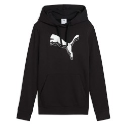суичър,дамски,блузи,puma,ess,metallic,regular,fit,hoodie,puma,black,metallic,silver,(black)