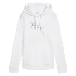 суичър,дамски,блузи,puma,ess,metallic,regular,fit,hoodie,puma,white,metallic,gold,(white)
