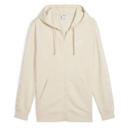 блуза,мъжки,пуловери,puma,ess,tape,full,zip,sweatshirt,alpine,snow,(beige)