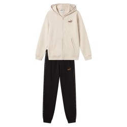 блуза,детски,блузи,puma,ess+,animal,full,zip,sweatshirt,beige