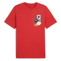 тениска,мъжки,тениски,дамски,тениски,puma,icon,short,sleeve,t,shirt,red,(red,fire)