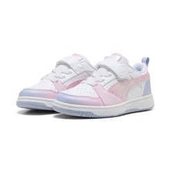 маратонки,детски,маратонки,puma,rebound,v6,lo,ac+,ps,trainers,white