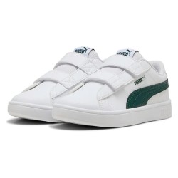 обувки,детски,маратонки,puma,rickie,classic,v,ps,slip,on,shoes,puma,white,dark,myrtle,(white)